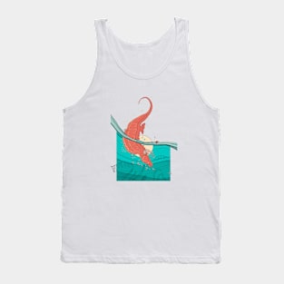 Seahorse_print Tank Top